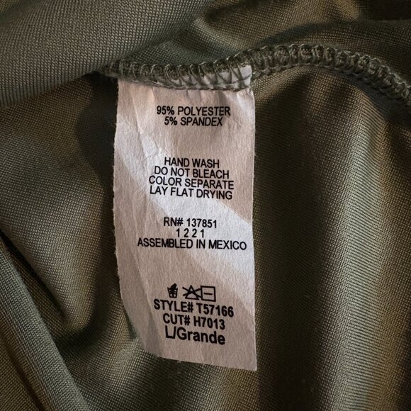 Olive Green Women's Camisole Top - Picture 10 of 10